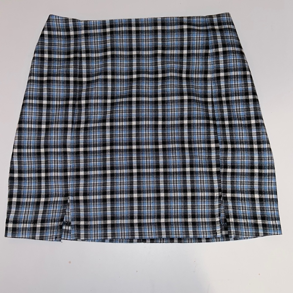 Juniors Plaid Skirt